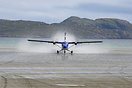 Barra Airport in Scotland, where Traigh Mhor beach acts as the landing...