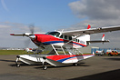 MAF Cessna 208 Floatplane passing througn the UK on delivery to Bangla...