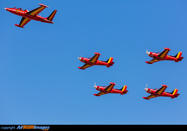 Red Devils demo (ST35-ST22-ST31-ST34) Fouga CM-170 Magister