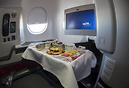 Business Class Appetizer for VIE-IKA Route