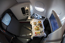 Business Class Appetizer for VIE-IKA Route