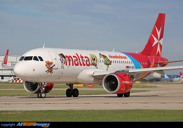 Special Nickelodeon livery Airbus A320-251N
