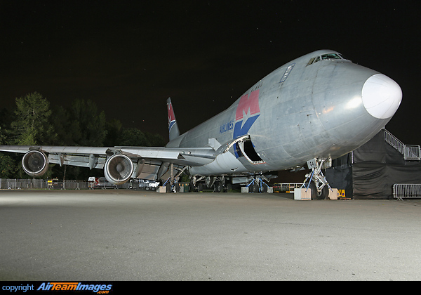 This former MK Airlines Boeing 747F cargo aircraft is stored at Cotswold Airport and the interior has now been fitted out to enable social events such as parties and weddings to take place on board. Boeing 747-2R7F(SCD)