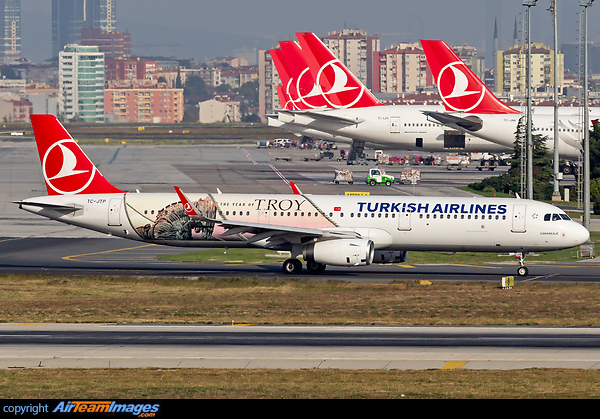 Year of Troy special livery Airbus A321-231