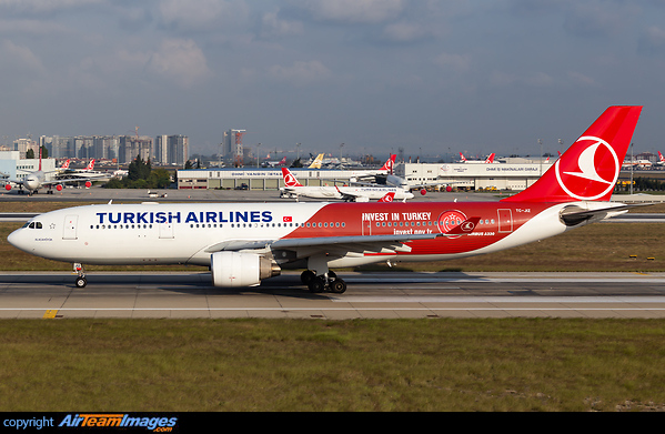 Invest in Turkey special livery Airbus A330-223