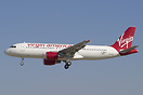 Brand new A320 for Virgin America. Coming to Hamburg Finkenwerder for ...
