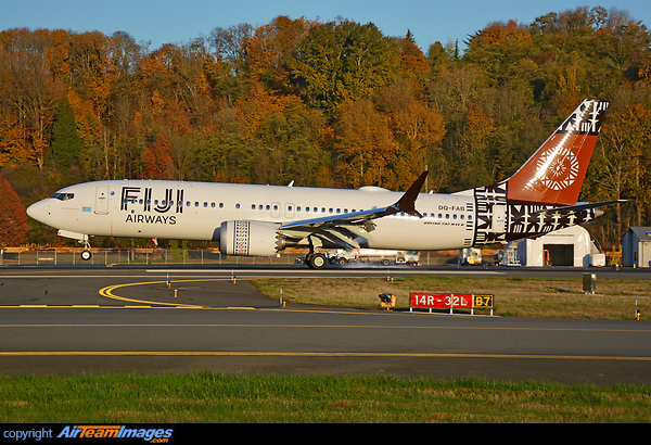 Fiji Airways first Boeing 737-8 MAX Boeing 737-8 MAX