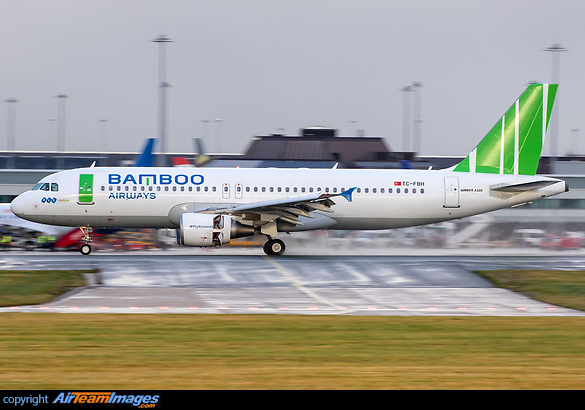 New Vietnam Start up operating a Freebird flight before lease commences with Bamboo Airbus A320-214