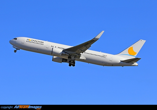 Moonflower livery Boeing 767-306/ER