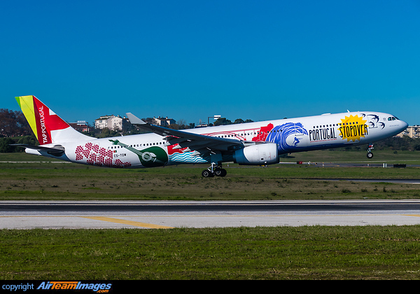Portugal Stopover colours Airbus A330-343