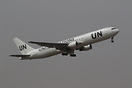 Rarely seen aircraft operating with ET callsign, back on the way to AD...