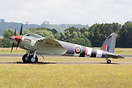 Taxi for take off on first test flight. Steve Hinton pilot, Wal Denhol...