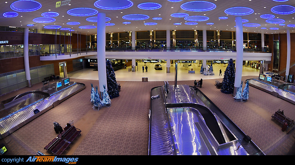 Arrival Hall Winnipeg Airport