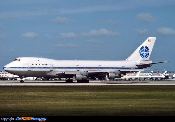 Hijacked at Khi 05/09/86 en route Frankfurt. Boeing 747-121