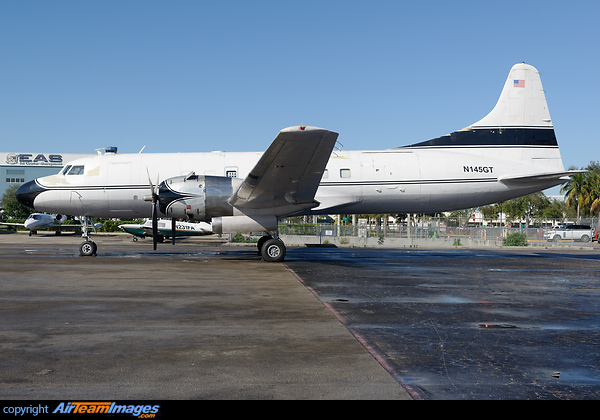 Conquest Air Cargo flight QAI-504 from NAS-OPF, on Feb 9, 2019,experienced a duel engine shutdown. Crew was forced to ditch the aircraft off-shore from Bar-Harbor. One crew member was rescued by coast guard. Convair C-131B Samaritan