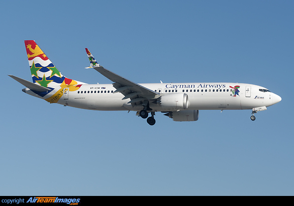 First Boeing 737-8 MAX for Cayman Airways Boeing 737-8 MAX