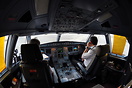 Cockpit of the oldest in service Airbus A340