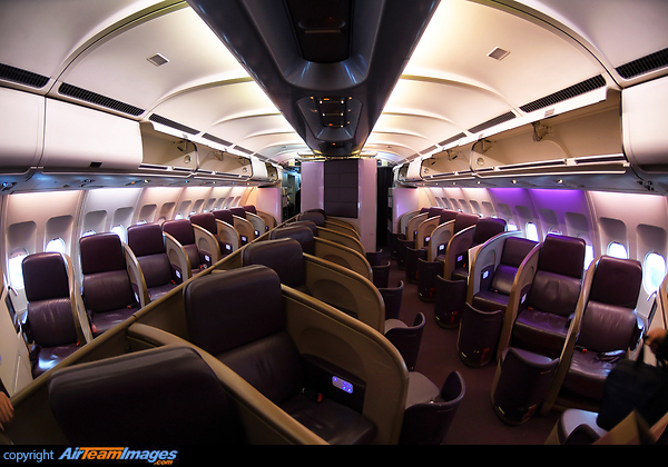 Business Class Section Airbus A340-311