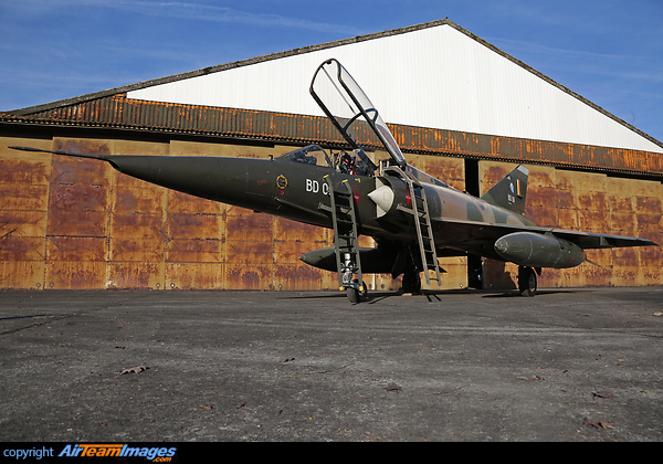 After arriving from Bordeaux by road on the 1st of February 2018, this Mirage 5 was assembled and preserved at Limburg Regional Airport, Sint-Truiden. Dassault Mirage V BD