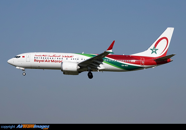 New Royal Air Maroc livery Boeing 737-8 MAX