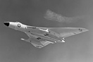 Avro Vulcan B2 XH537 carrying two dummy Douglas Skybolt missiles circa...
