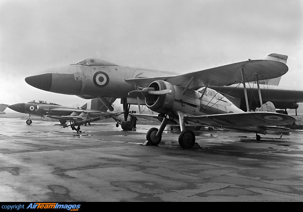 Photo taken circa 1959 Gloster Gladiator 1