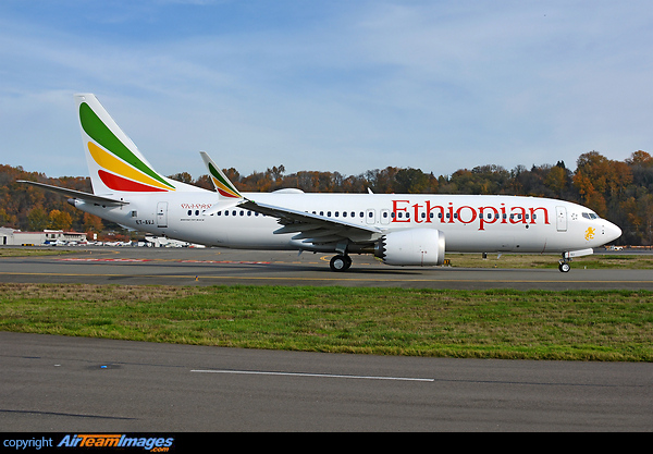 Ethiopian Airlines Boeing 737-8 MAX ET-AVJ crashed on 10th March 2019 en route ADD-NBO near Bishoftu. Flight ET302 lost contact 6 minutes after take-off carrying 149 passengers and 8 crew members. Boeing 737-8 MAX