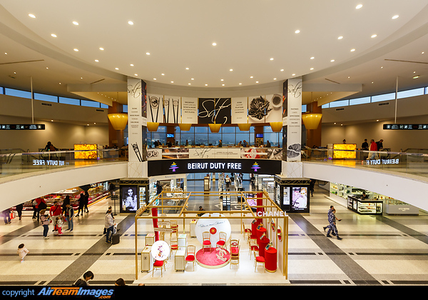 Inside Beirut Airport terminal building Beirut Airport