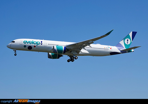 First Airbus A350 for Evelop Airbus A350-941