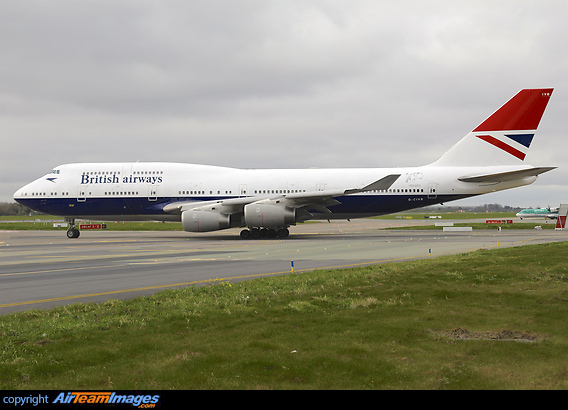 Painted by IAC Ltd, the last of the Centenary colours in, this one been the Negus livery. Boeing 747-436