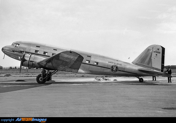 The first production DC-3. Douglas DC-3 DST