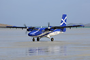 Barra Airport in Scotland, where Traigh Mhor beach acts as the landing...