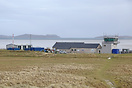 Barra Airport in Scotland.