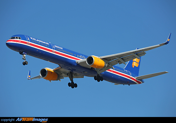 Special 100 Years Icelandic Independence scheme Boeing 757-3E7