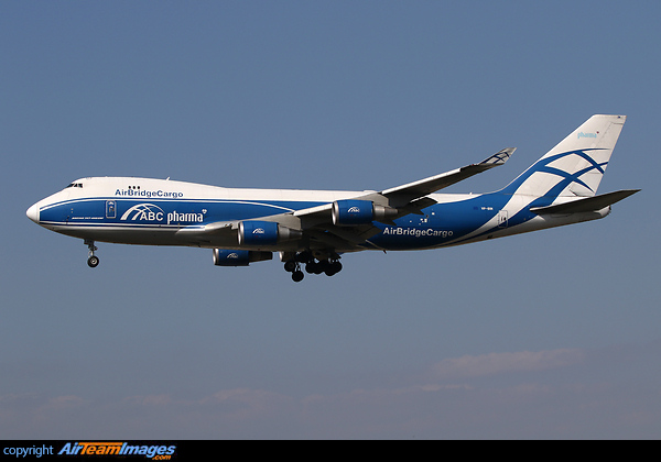 Now with Pharma titles. Boeing 747-46NF/ER/SCD