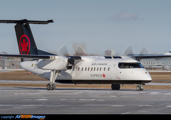 C-FACV, Bombardier Dash 8-311, Air Canada Express (Jazz Aviation), MingyaoLeonardo