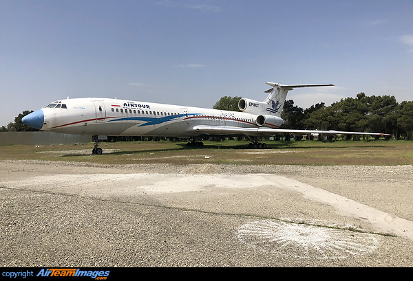 Brought to Tehran Aviation Exhibition and Preserved here with an Unknown future. 3 other Iran Airtour TU-154 got scrapped few months ago Tupolev Tu-154M