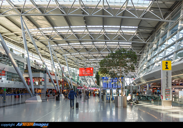 Dusseldorf Airport Terminal building Dusseldorf Airport