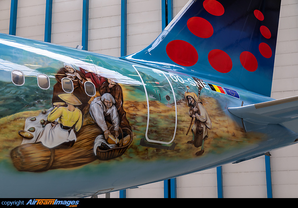 Brussels Airlines reveals Bruegel, a 6th Belgian Icon in honor of the famous Renaissance painter. Airbus A320-214