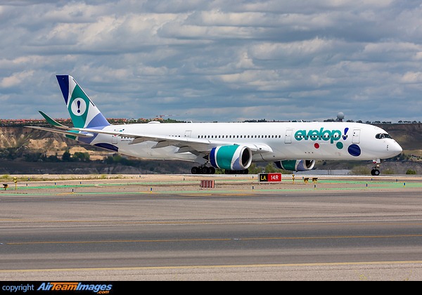 First A350 for Evelop Airbus A350-941