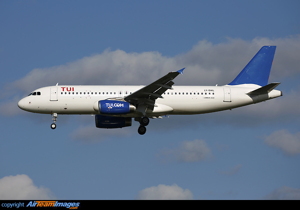 Leased from Getjet Airlines. Airbus A320-232