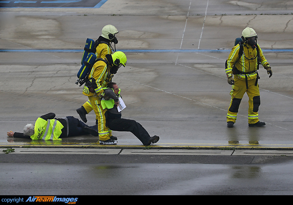 Full-scale exercise to test certain aspects of Liege Airport's Emergency and Intervention Plan (PPUI). Emergency Exercise