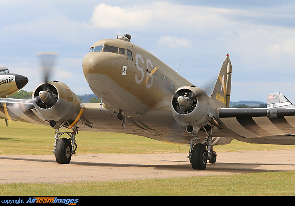 This C-47 was visiting the UK for the D-Day 75th anniversary commemoration. Douglas C-47A Skytrain (DC-3)