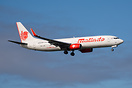 Operating for Samoa Airways arriving from Apia.