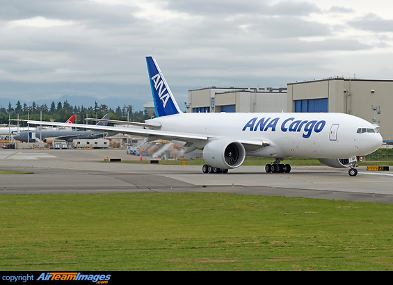 ANA Cargo's latest 777 freighter Boeing 777-F81