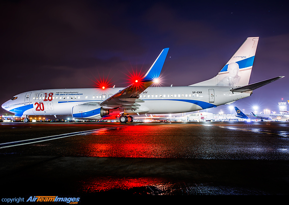 100 Polish Independence Years c/s Boeing 737-8Q8