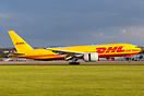 New to the fleet is this 777 Freighter in full DHL livery operated by ...