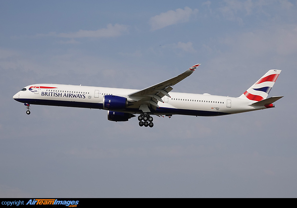 First A350-1000 for British Airways Airbus A350-1041