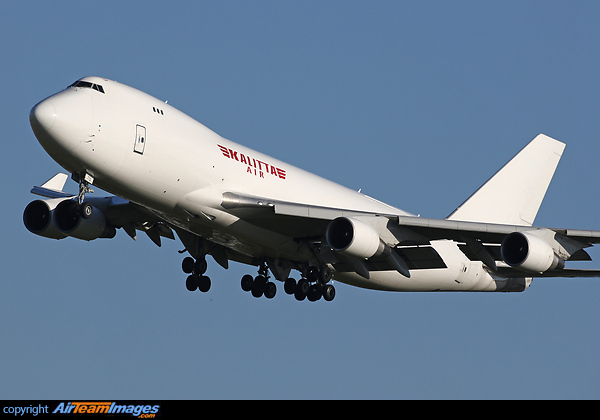 Former Korean Air Cargo HL7400. Boeing 747-4B5F(SCD)