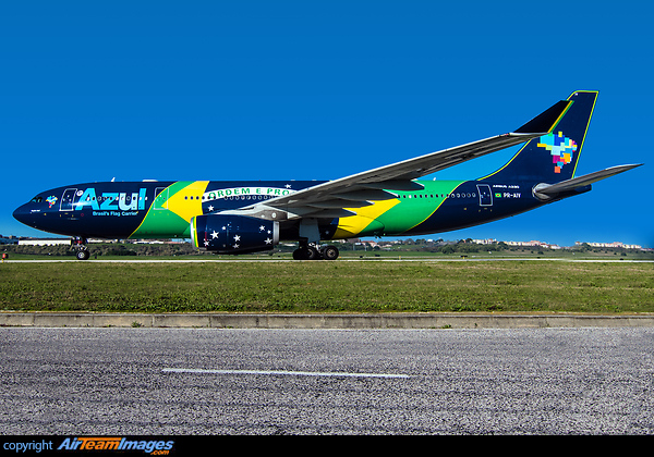 Special Brazil colours Airbus A330-243